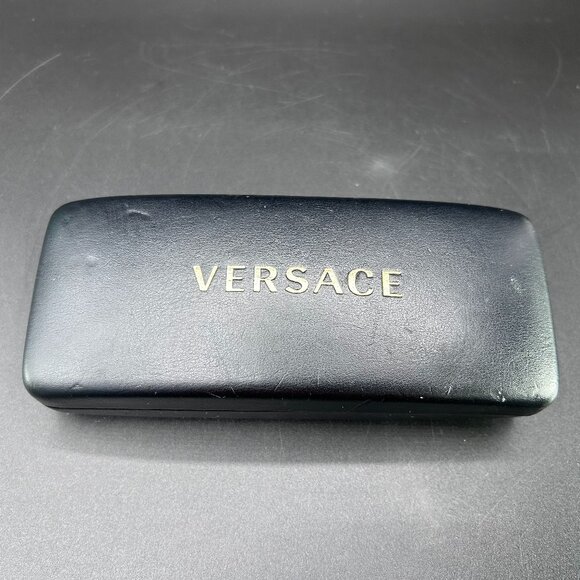 Versace Unisex Black Rectangle Plastic Eyeglasses VE 3253 GB1 NO LENS - Picture 11 of 16
